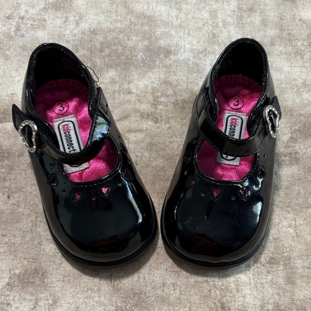 Black Patent Dress Shoes for Kids